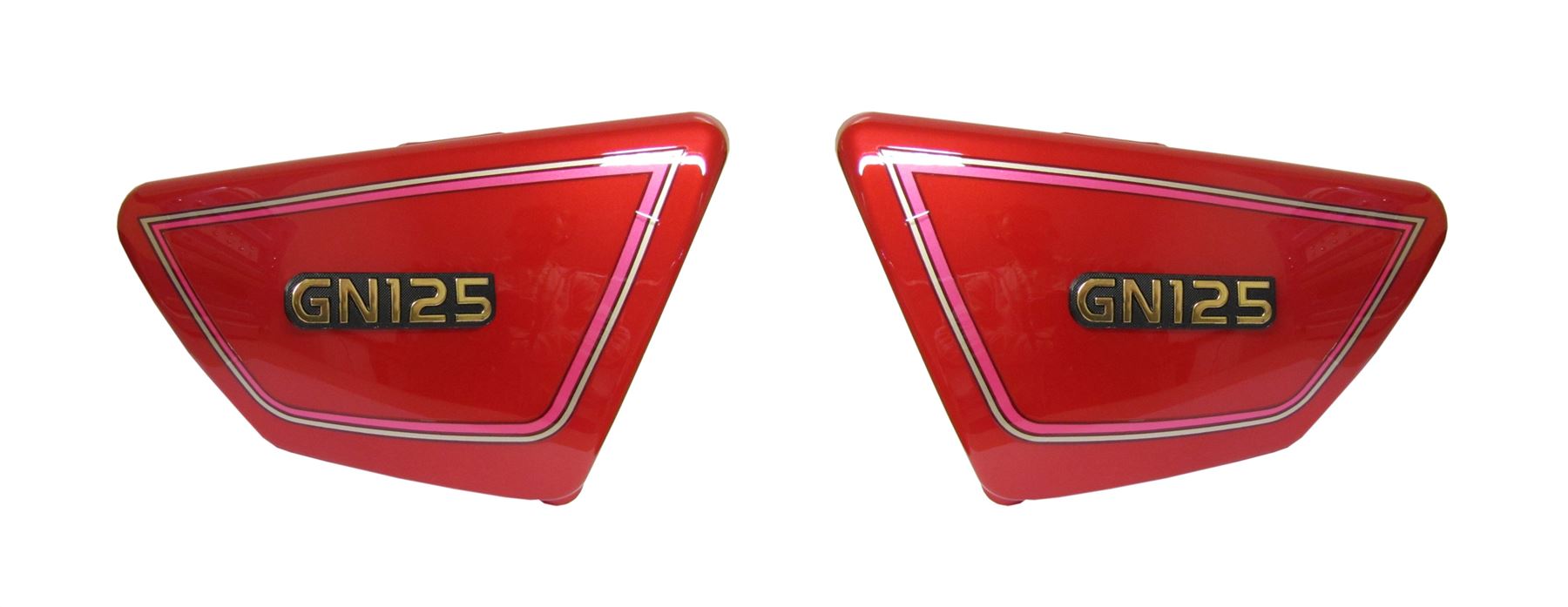 Red Side Panels Fit Suzuki GN 125 1994-2001