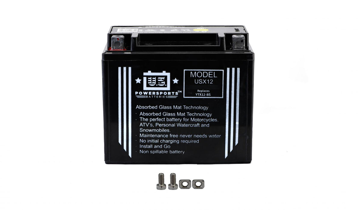 Powersport Sealed Battery Fits Triumph Scrambler 865cc EFI CTX12-BS 2008-2013