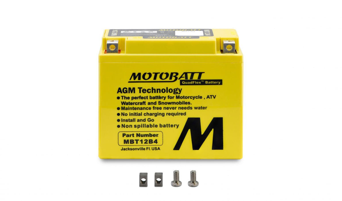 Motobatt Sealed Battery Fits Bimota DB5 MBT12B4 2006-2007