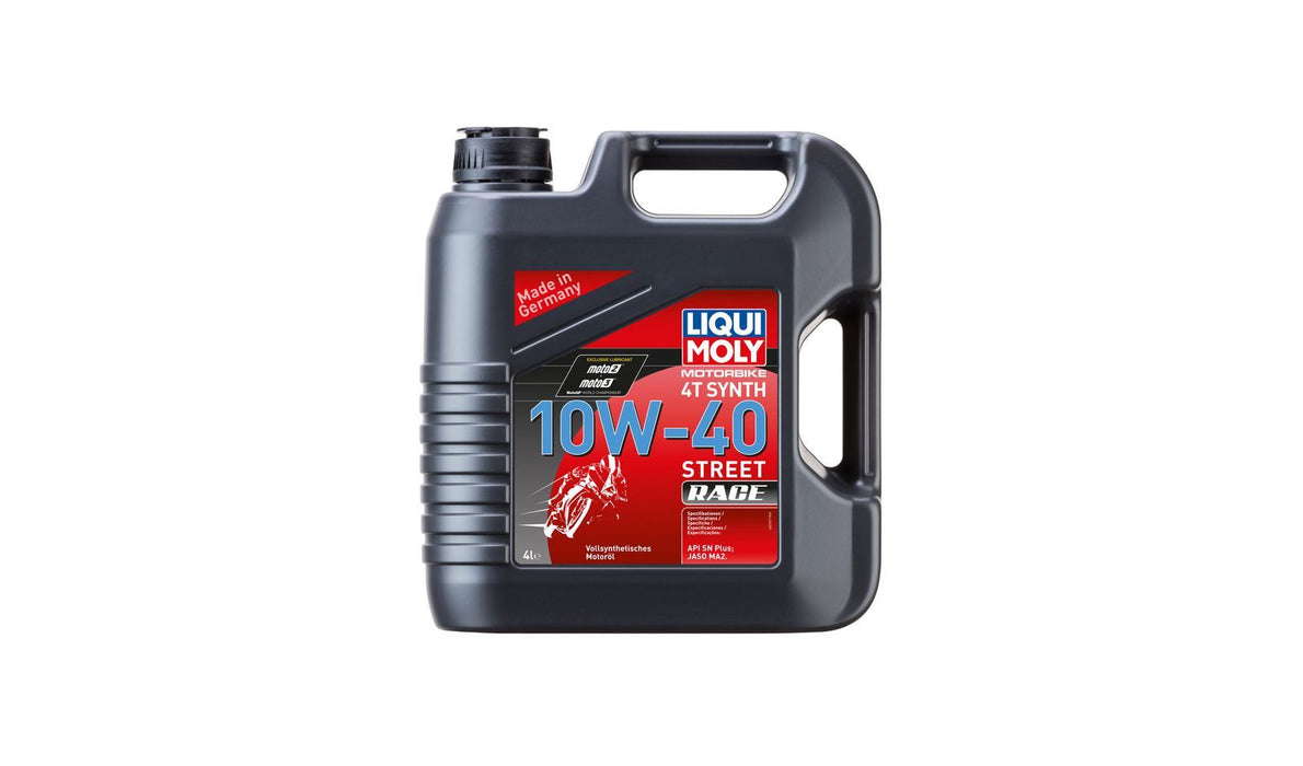 Liqui Moly Motorcycle 4T Race 10w40 Street Fully Synthetic Oil