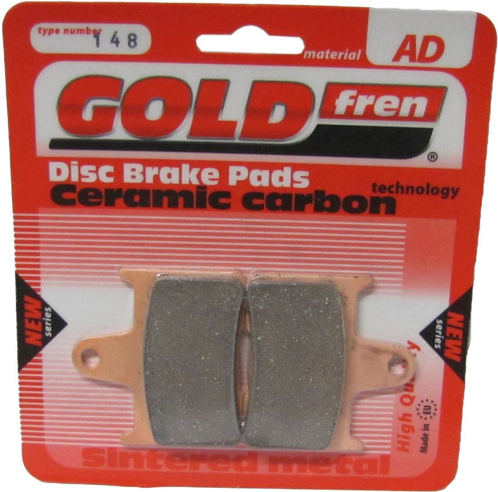 Rear Right Goldfren Brake Pad Fits Kawasaki ZZR 1400 ZX1400B7F ABS 2007