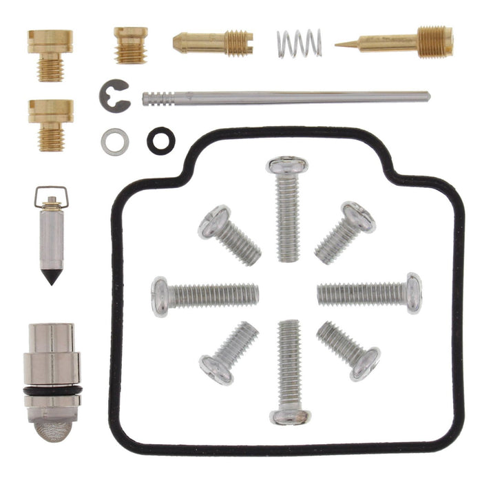 Carburetor Rebuild Kit Polaris Sportsman 400 4x4 02-05, Sportsman 400 4x4 AA AE AG 04, Sportsman 400 4x4 AQ-AV 04, Sportsman 400 4x4 Built After 12/7/00 01, Sportsman 400 4x4 Built Before 12/7/00 01