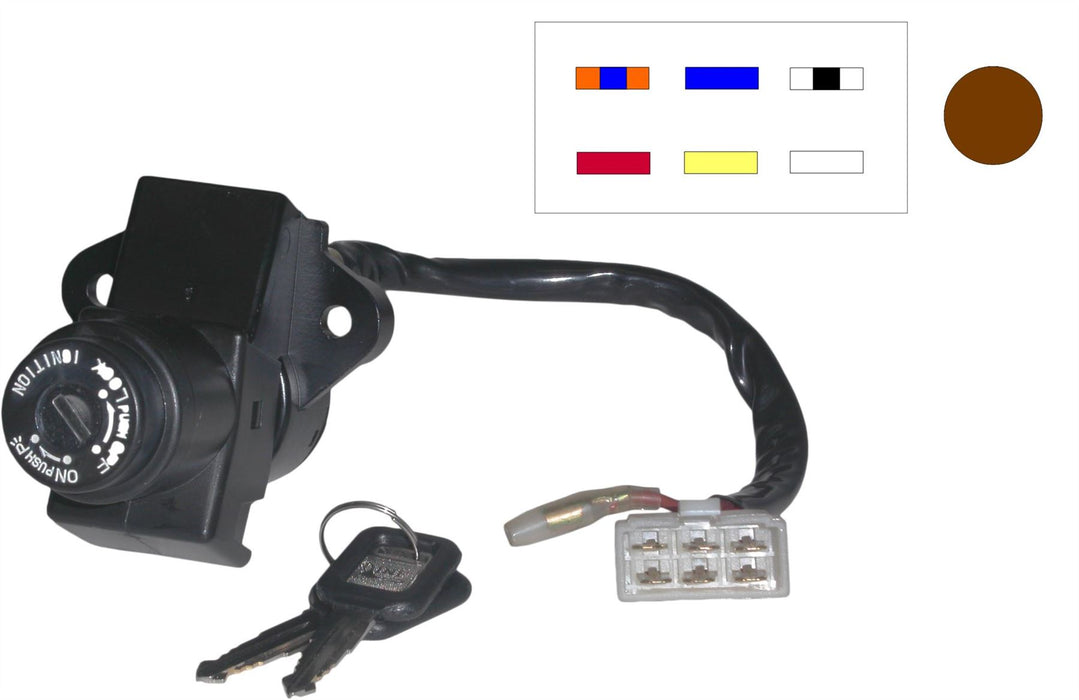 Ignition Switch For Kawasaki ZXR 400 1989-1990