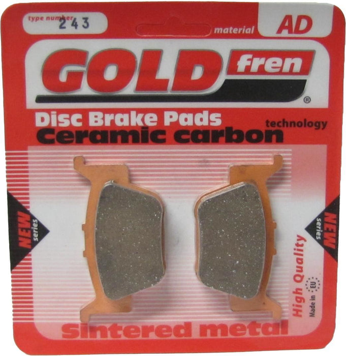 Rear Right Goldfren Brake Pad Fits Honda TRX 680 FAB Rincon 2011