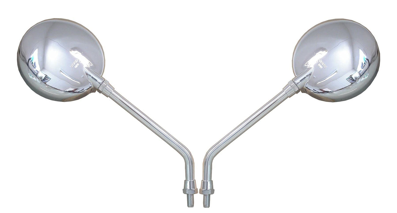 Left & Right Hand Mirrors Fit Kawasaki Z 400 S1 1975