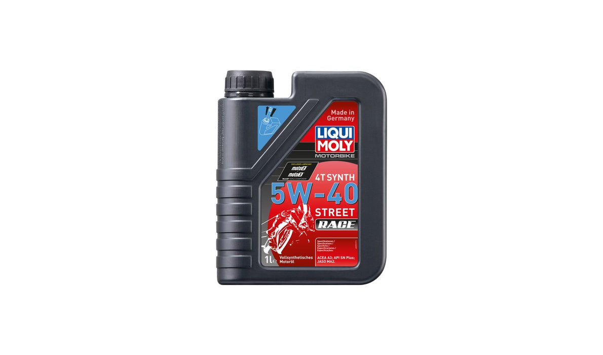 Liqui Moly Motorcycle 4T Race 5w40 Street Fully Synthetic Oil