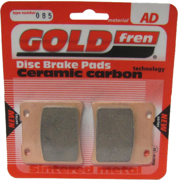 Front Left Goldfren Brake Pad Fits Suzuki GSX-R 250 K GJ72A 1989