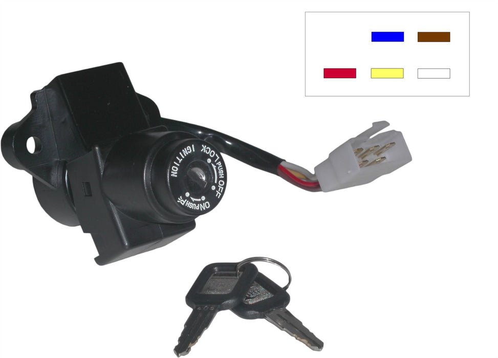 Ignition Switch For Kawasaki KZ 1000 J 1983