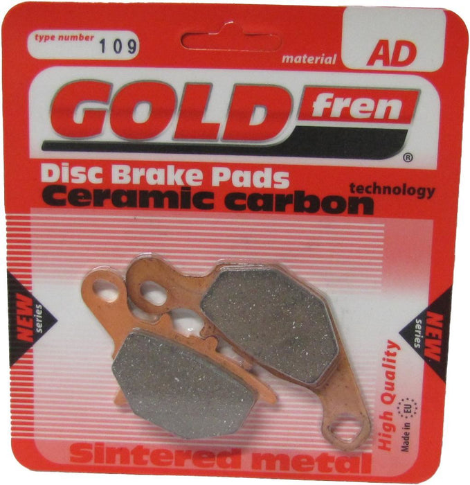 Front Right Goldfren Brake Pad Fits Suzuki DR-Z 125 LK3 2003