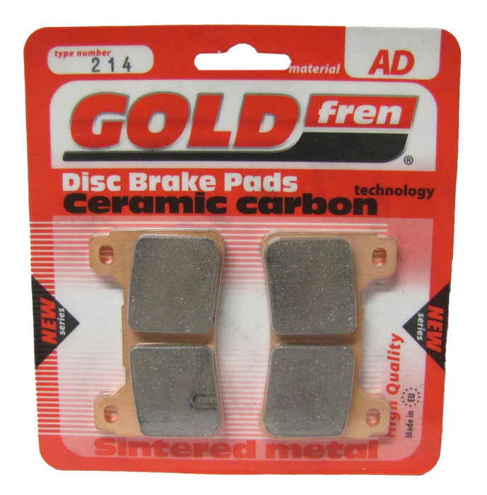 Front Right Goldfren Brake Pad Fits Honda CBR 600 RR-9 2009