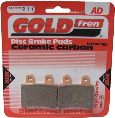 Rear Right Goldfren Brake Pad Fits Yamaha DT 50 R 13C6 2008
