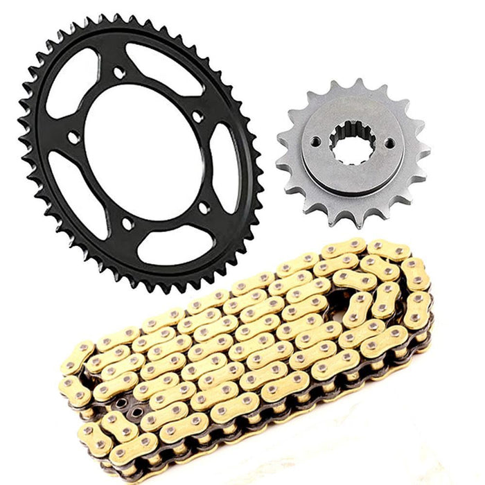 Replacement Chain and Sprocket Kit Fits KTM 125 Duke ABS 2014-2019 – motorcycle part available from UK stock