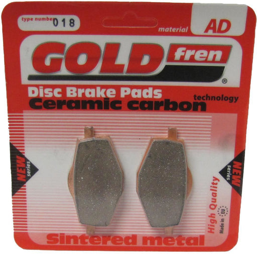 Front Right Goldfren Brake Pad Fits Yamaha YSR 50 T Pocketbike 1987