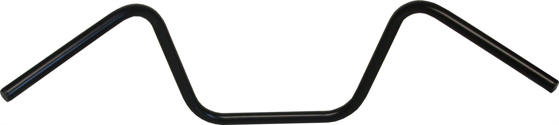 Motorcycle Handlebar 7/8" Black 10" Rise Wide Bottom