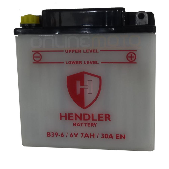 Motorcycle Battery Fits BSA A 65 Star Twin 654cc B39-6 B39-6 6 Volt 1961-1965