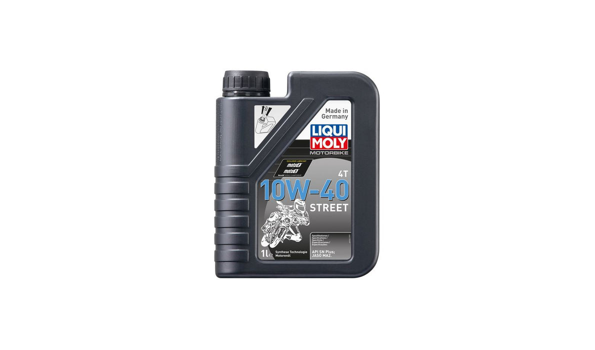 Liqui Moly Motorcycle 4T 10w40 Street Synthetic Technology Oil