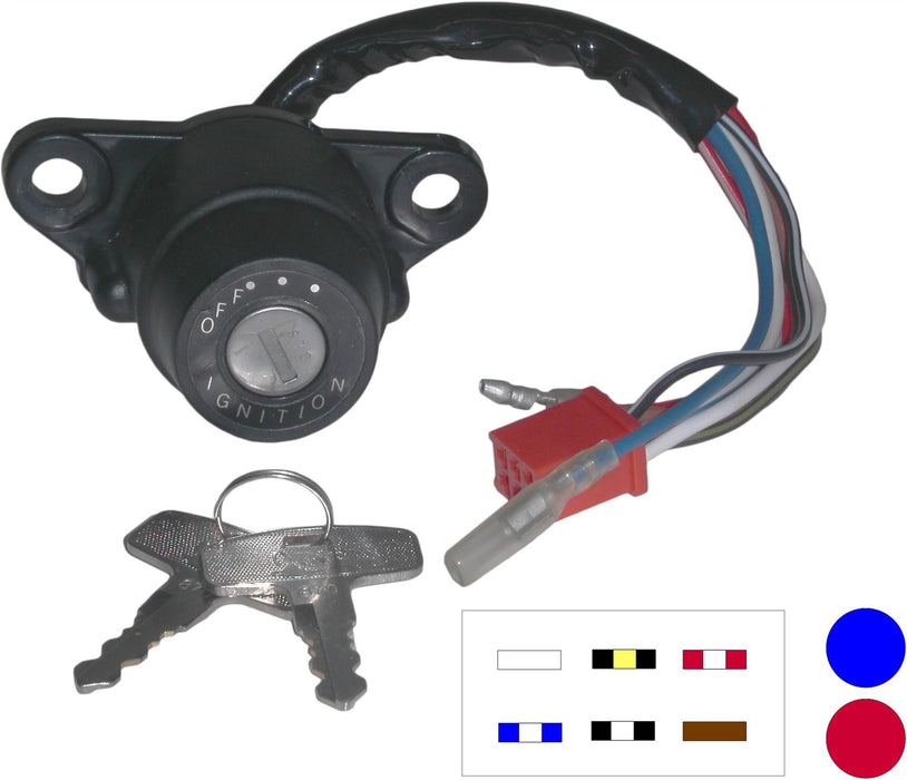 Ignition Switch For Kawasaki KL 250 C 1983-1984