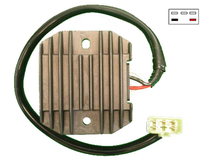 Yamaha XVS 650 A Dragstar Classic Regulator / Rectifier 2001-2006