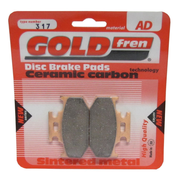 Yamaha YXR 700 Rhino 4x4 SE Brake Disc Pads Parking Brake Goldfren 2009-2009
