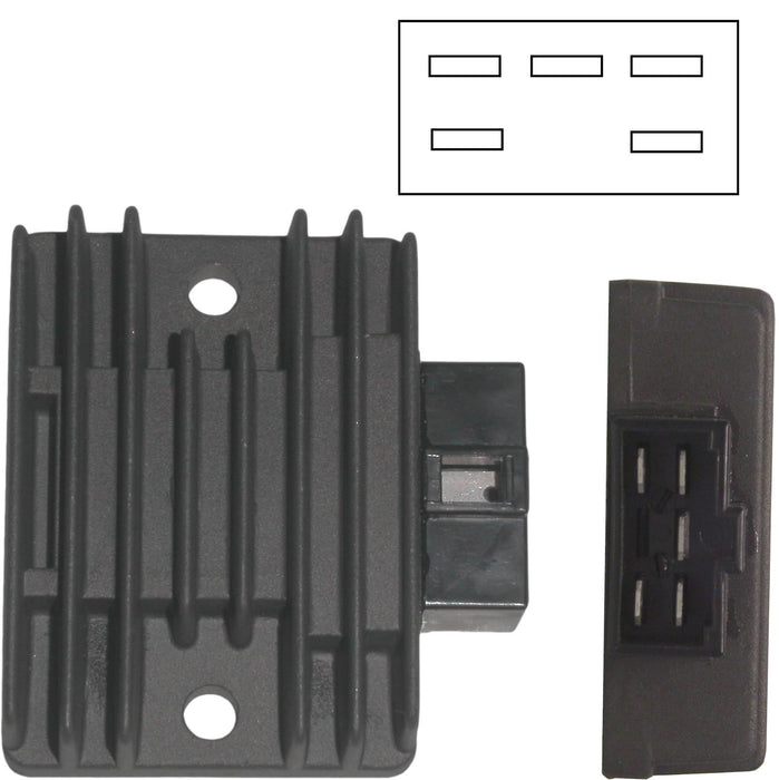 Kawasaki KLR 600 (KL600A1) Regulator / Rectifier 1984