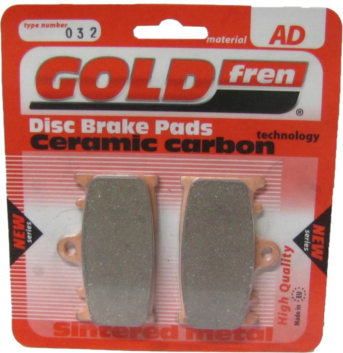 Front Left Goldfren Brake Pad Fits Kawasaki VN 2000 A6F 2006