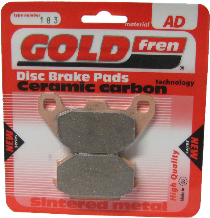 Rear Right Goldfren Brake Pad Fits Kawasaki KFX 50 KSF 50 B7F 2007