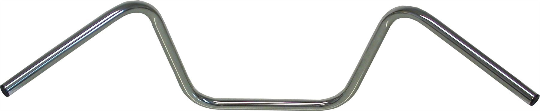 Motorcycle Handlebar 7/8" Chrome 10" Rise Wide Bottom