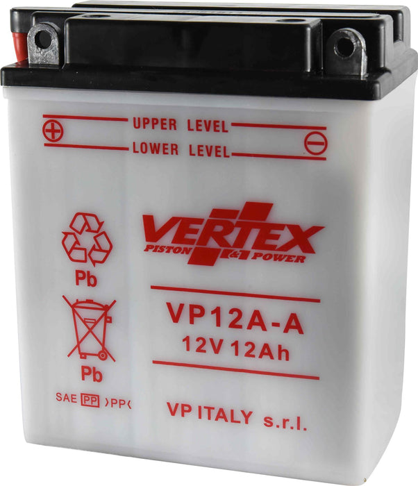 Vertex Motorcycle Battery Fits Kawasaki EN 450 A5 CB12A-A 1989