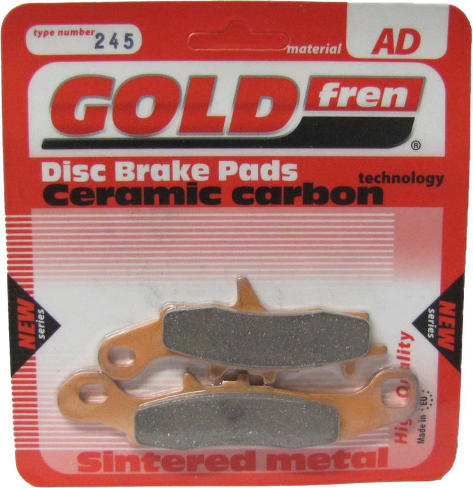 Front Left Goldfren Brake Pad Fits Kawasaki KVF 650 E7F Brute Force 4x4 2007