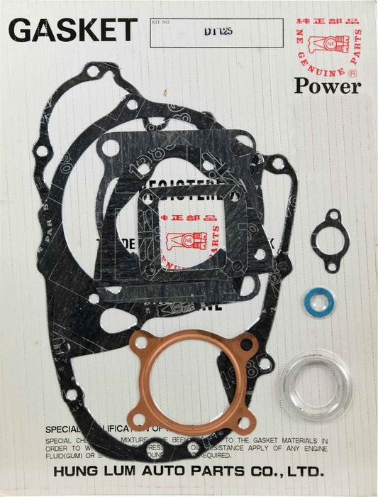 Full Gasket Set Fits Yamaha DT125MX, IT125, TY125, YZ125 1978-1983