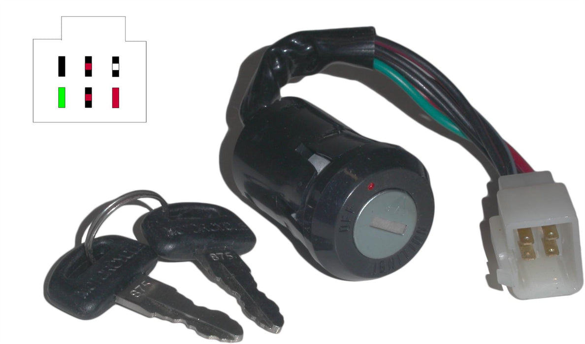 Ignition Switch For Honda MB 50 SA 1980-1982