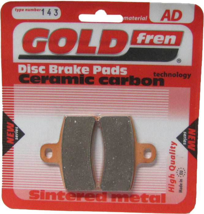 Rear Right Goldfren Brake Pad Fits Gas Gas TXT 321 1999-2001
