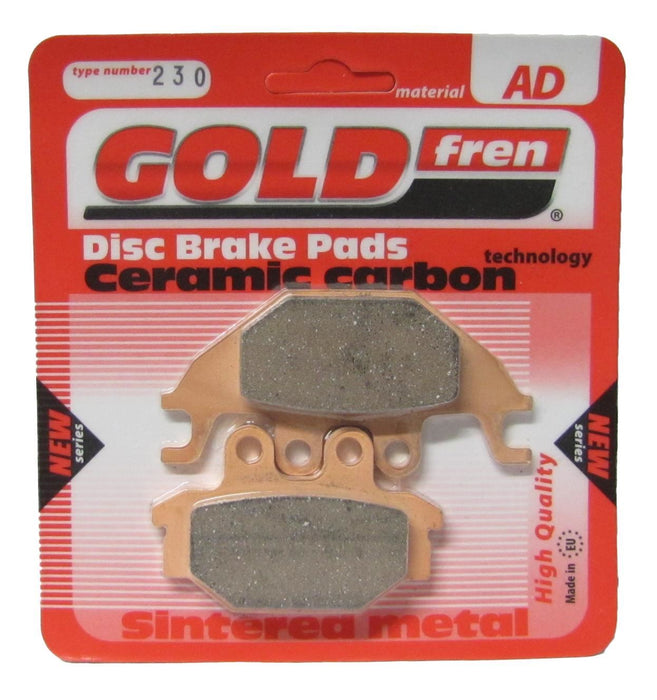 Rear Right Goldfren Brake Pad Fits SYM Quadraider 600LE 2010