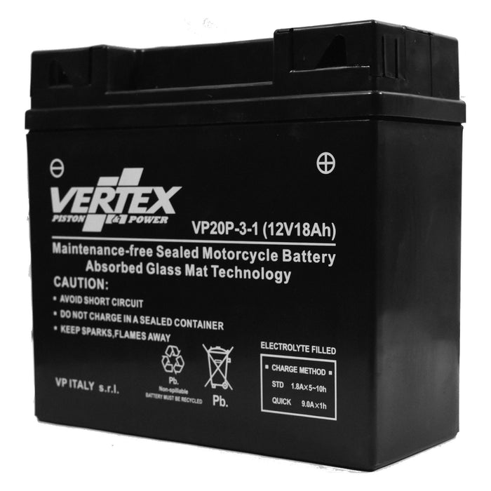 Vertex Motorcycle Battery Fits BMW R 1100 RT ES18-12 1995-2001