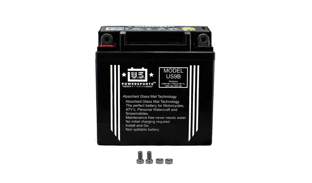 Powersport Sealed Battery Fits Bajaj Platina 100cc Cast Wheel CB9 B 20 Onlinemoto Parts