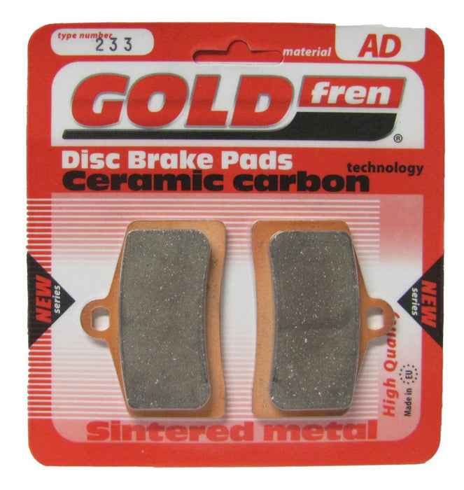 Goldfren-Bremsbelag vorne rechts, passend für Aprilia RS4 50 2011-2013
