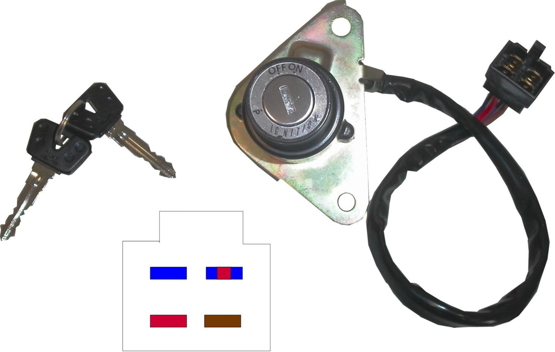 Ignition Switch For Yamaha XV 125 Virago 1997-2000