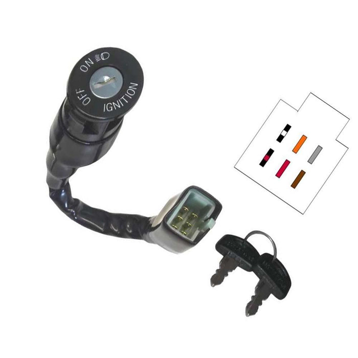 Ignition Switch For Suzuki DR 350 Street Model 1990-1998