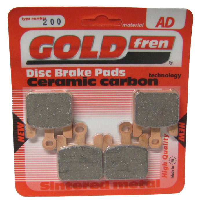 Front Right Goldfren Brake Pad Fits Kawasaki ZX-6RR ZX600N1H 2005