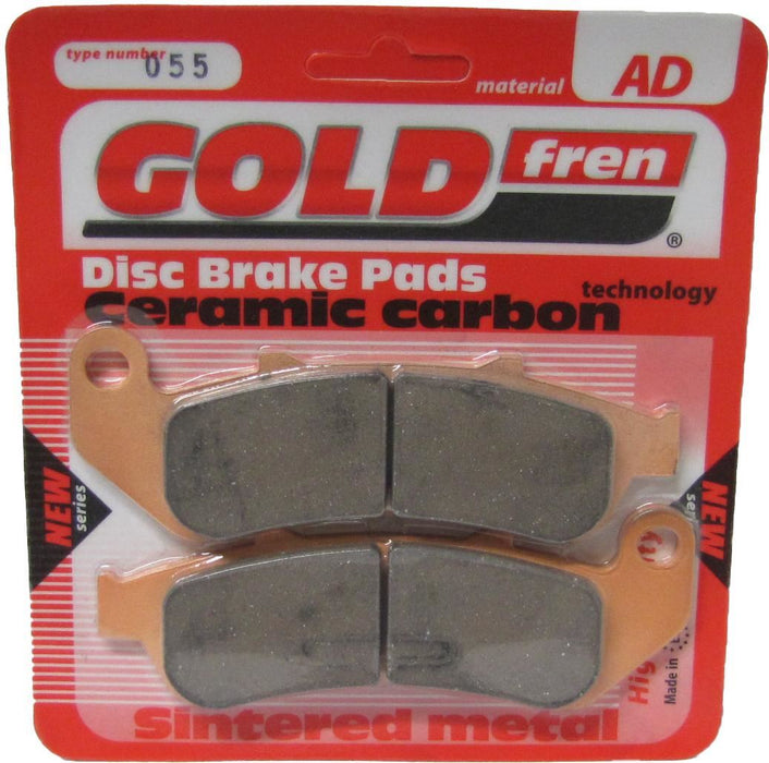 Front Left Goldfren Brake Pad Fits Honda CBR 1000 FP SC24 1993