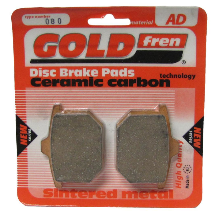 Front Right Goldfren Brake Pad Fits Honda CX 500 Z 1979