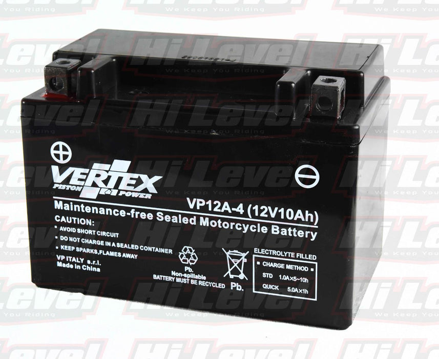 Vertex Motorcycle Battery Fits Benelli TRE 1130 Tornado CT12A-BS 2006-2010 – motorcycle part available from UK stock