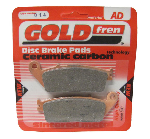 Front Right Goldfren Brake Pad Fits Yamaha YP 250 RA X-Max 1YS7 ABS 2013
