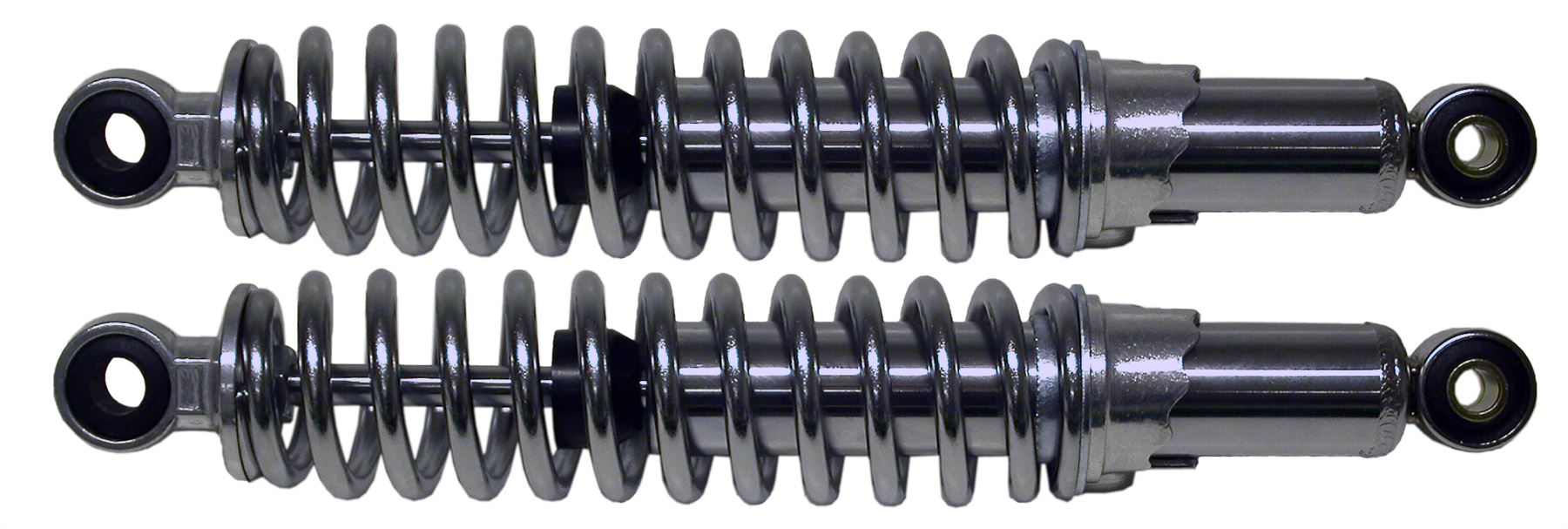 Kawasaki S1-B Mach I (250cc) Rear Chrome Shock Absorbers 1974-1976