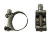 Mikalor 10X Exhaust Clamps 37-40mm Stainless Steel With Zinc Bolt – motorcycle part available from UK stock