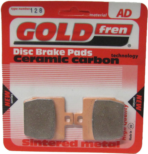 Front Right Goldfren Brake Pad Fits Yamaha EW 50 Slider 5JH5 2002