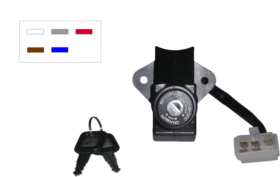 Ignition Switch For Kawasaki Eliminator 600 1995-1997