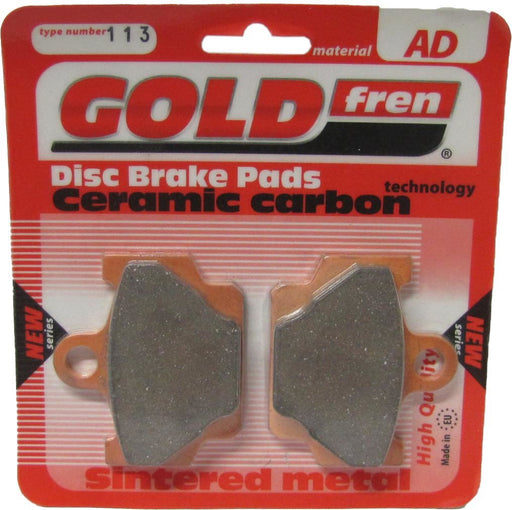 Front Right Goldfren Brake Pad Fits Yamaha XV 250 Virago 3LS5 1994