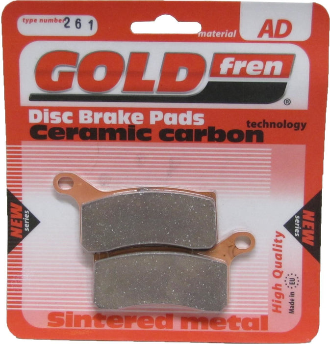Front Right Goldfren Brake Pad Fits KTM 525 XC Quad 2008-2011
