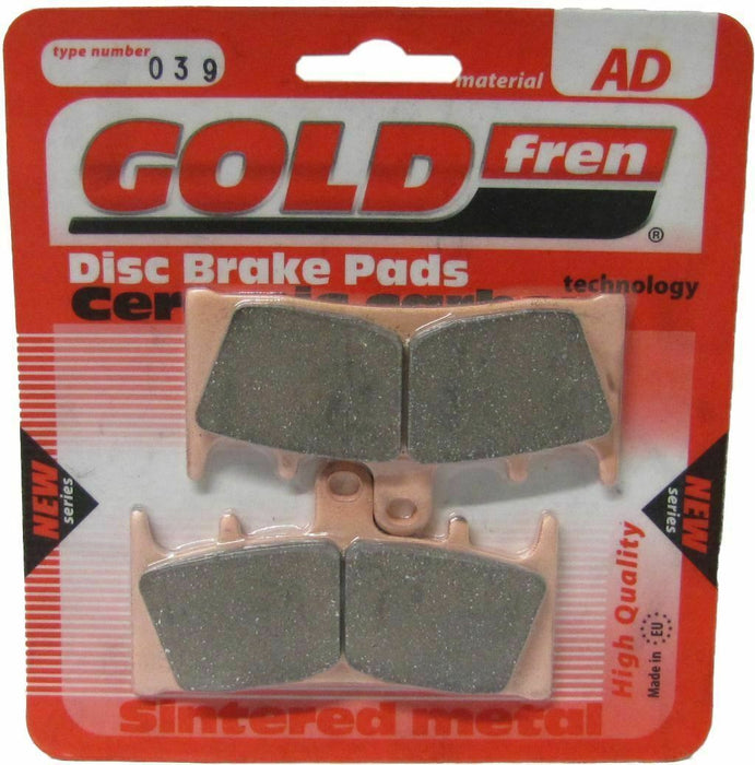 Front Right Goldfren Brake Pad Fits Kawasaki ZX-12R Ninja ZX1200A2H 2001